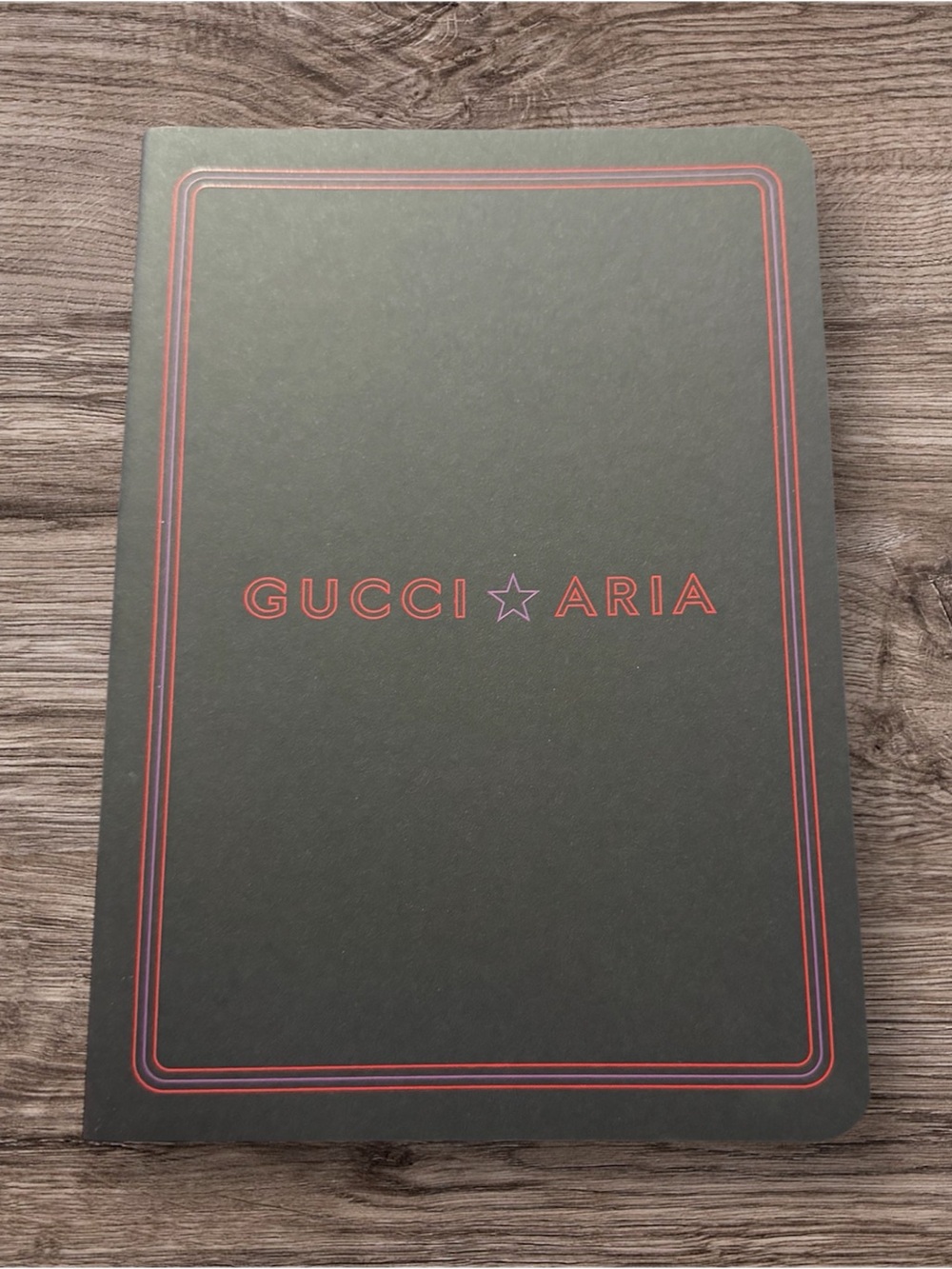 Gucci Aria Notebook